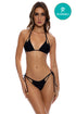 Luli Fama Twisted Beauty Seamless cut out brazilian tie side bottom